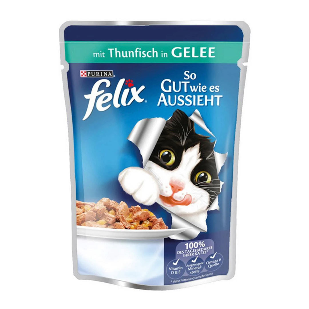 Felix Ton Balıklı Yetişkin Kedi Konservesi 100 Gr
