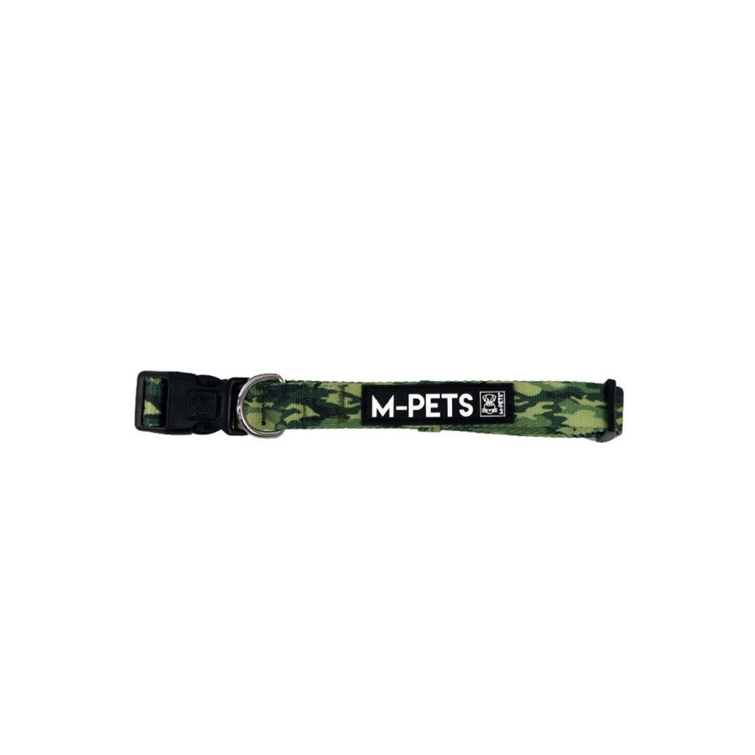 M-Pets Hiking Camouflage Dog Collar M