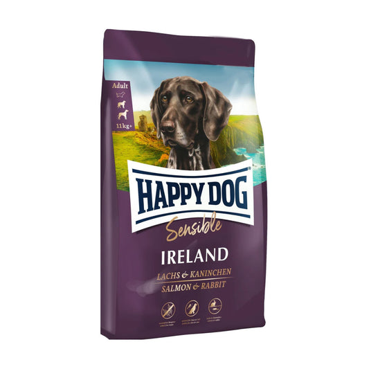 Happy Dog Sensible Ireland Salmon and Rabbit Adult Dog Food 12.5 Kg