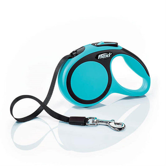 Flexi New Comfort Mavi Şerit Gezdirme Medium 5 m