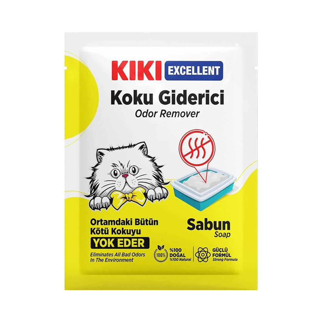 Kiki Excellent Soap Scented Cat Litter Odor Remover 25gr