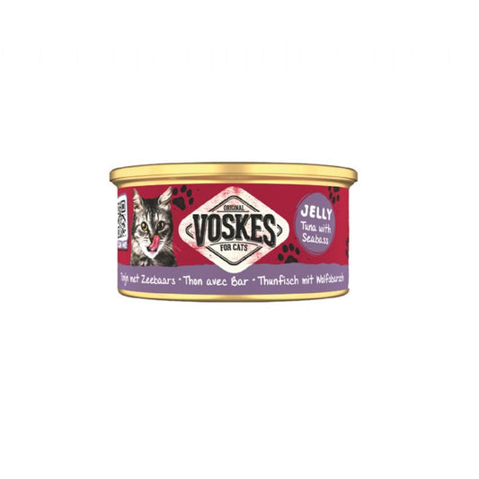 Voskes Tuna and Sea Bream Cat Food Canned 85g