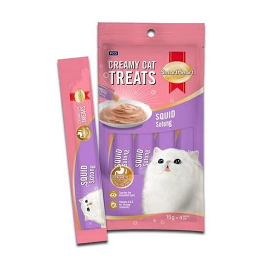 Smart Heart Kalamarlı Krema Kedi Ödülü 4x15 Gr