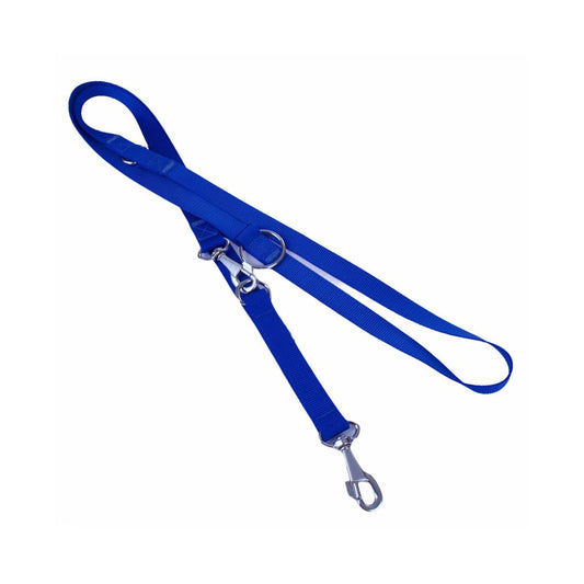 Doggie Classic Woven Blue Dog Leash Medium - 2.5 x 120 - 200cm