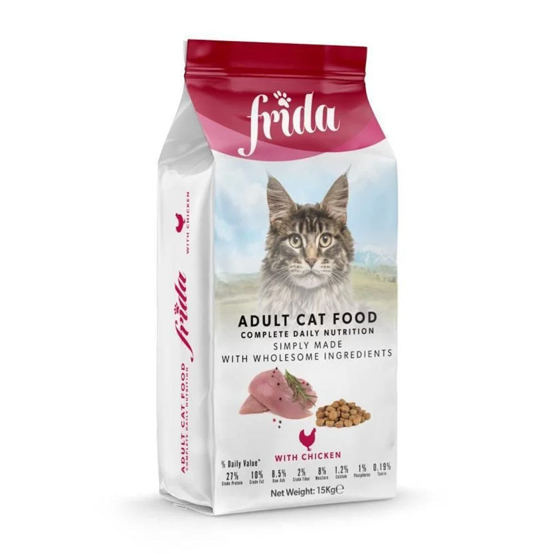 Frida Tavuk Etli Yetişkin Kedi Maması 15 Kg