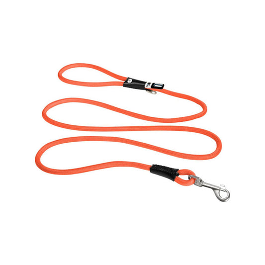 Curli Stretch Comfort Leash Orange Dog Walking Strap Medium