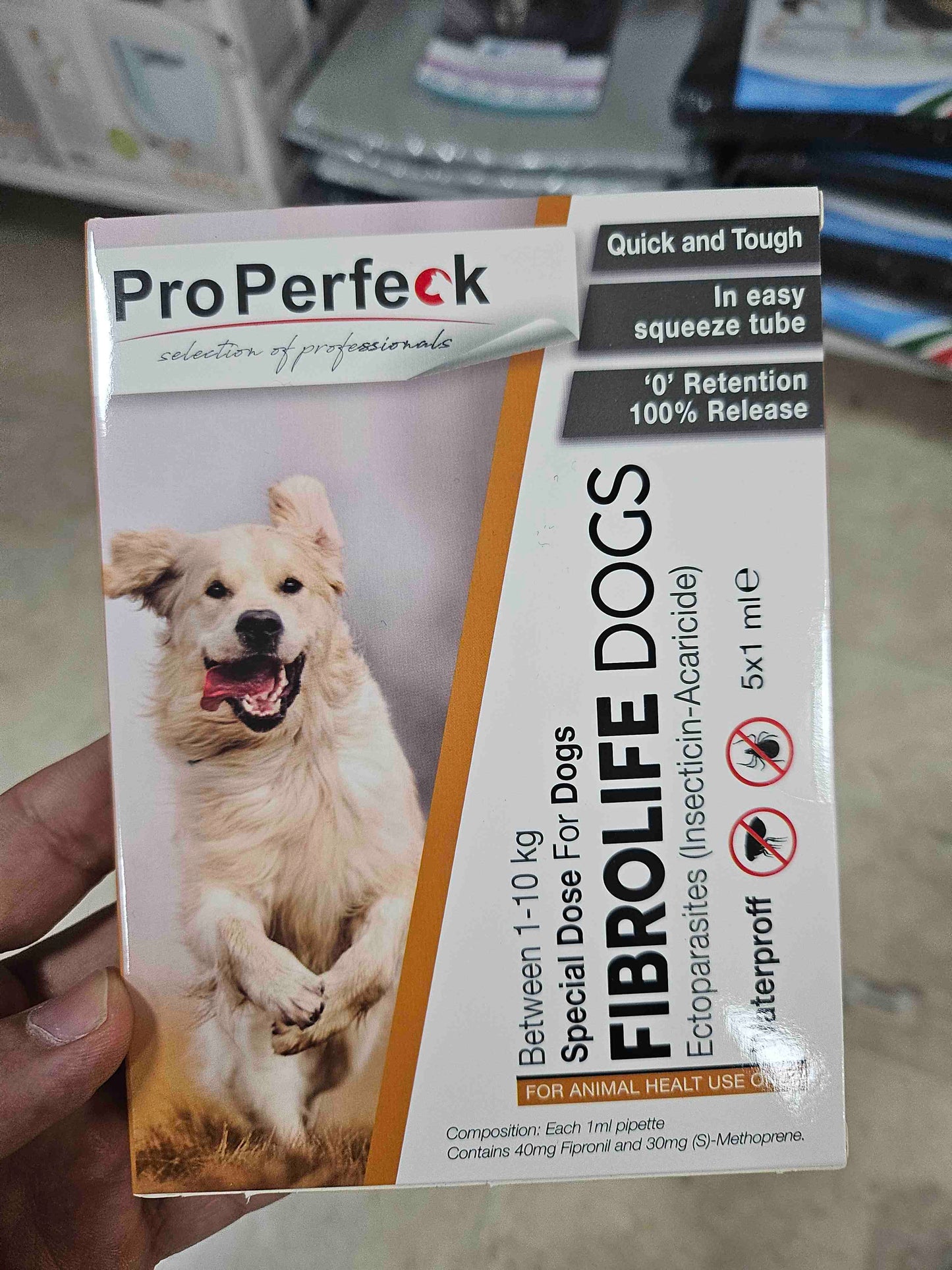 ProPerfeck Kedi ve Köpekler Için Pire ve Kene Damlaları 5 adet