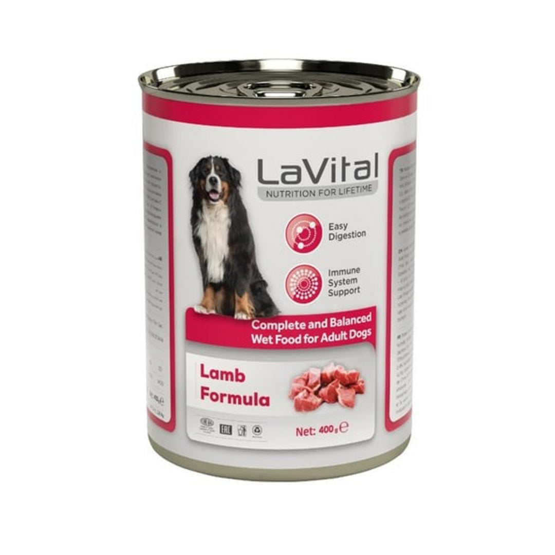 Lavital Lamb Adult Dog Canned Food 400 Gr