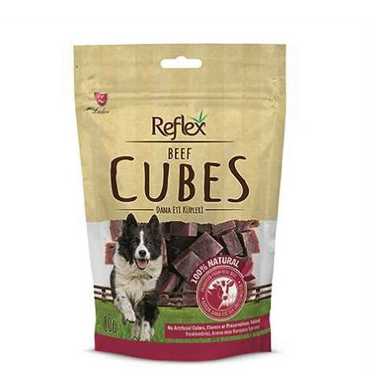 Reflex Natural Beef Cube Reward Food for Dogs 80g