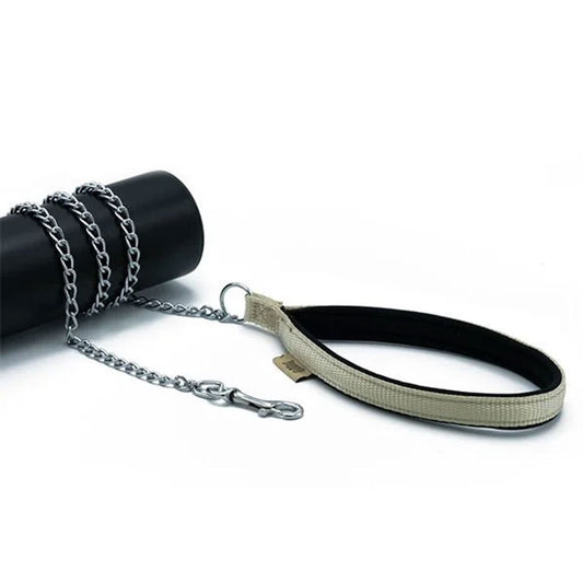 Doggie Konfor Dokuma Zincir Haki Köpek Gezdirme Tasması 2x110 Cm