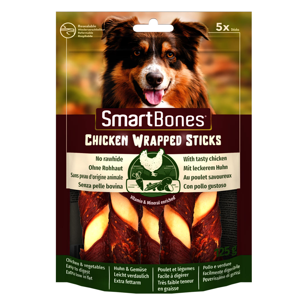 Smartbones Chicken Stick Dog Treats 125 gr (Pack of 5)