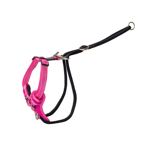 Rogz Utility Stop-Pull Pink Dog Chest Collar Medium 1.6x32-52 Cm