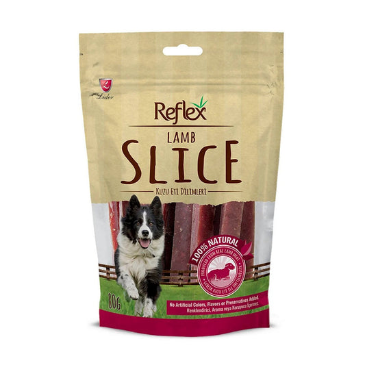 Reflex Beef Slice Natural Dog Treat 80g