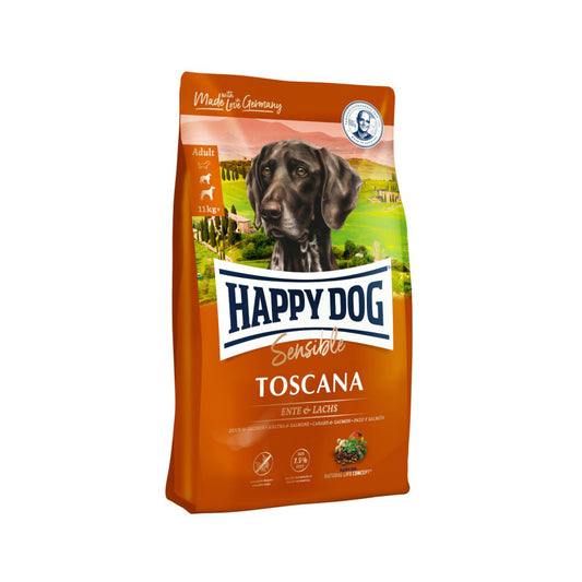 غذای خشک سگ Happy Dog Sensible Toscana با گوشت بره و سالمون 12.5 کیلوگرم