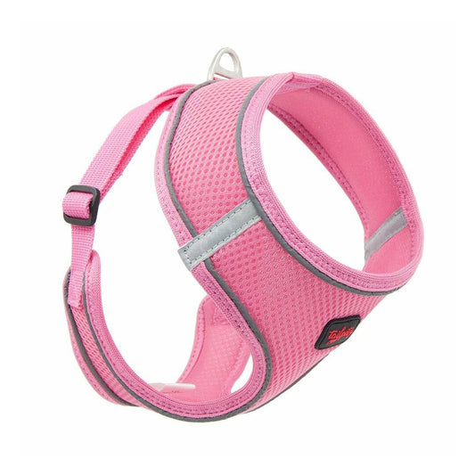 Tailpetz Step-in Pink Dog Harness Xsmall 22x28-40 cm