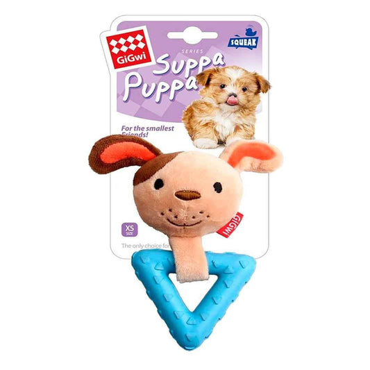 GiGwi Suppa Puppa Tavşan Şeklinde Sesli Yavru Köpek Diş Kaşıma Oyuncağı