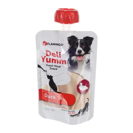 Flamingo Deli Yumm Ördekli Taze Sıvı Köpek Ödülü 90gr