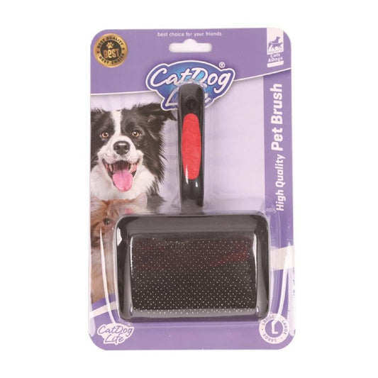 CatDog Life Black Wire Brush for Cats and Dogs