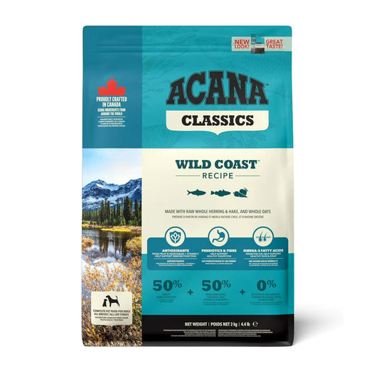 Acana Classics Wild Coast Low Grain Dog Food with Fish 2kg