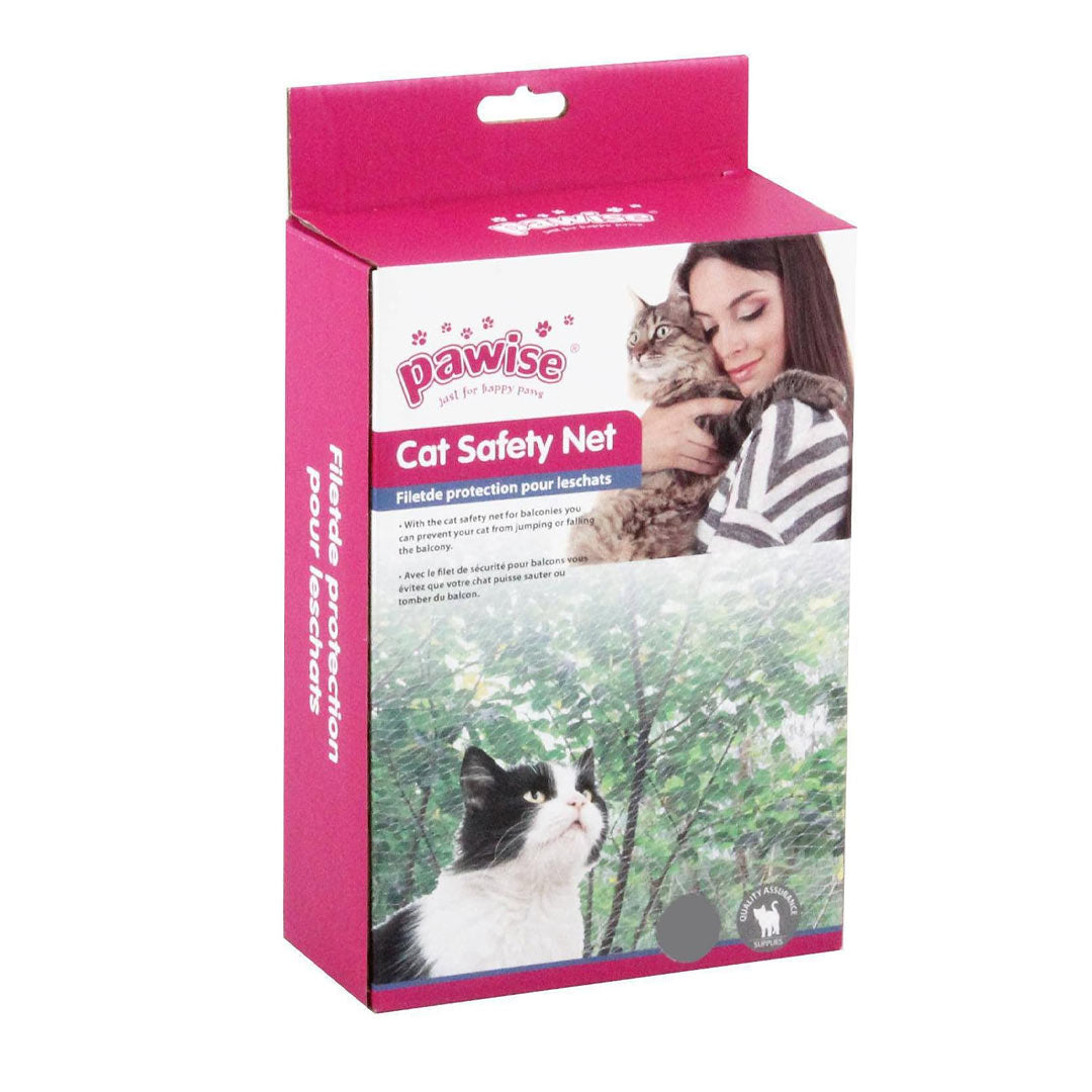 Pawise Transparent Cat Protection Net for Balconies and Windows 6X3 Mt