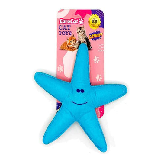 Euro Cat Plush Sea Star Cat Toy