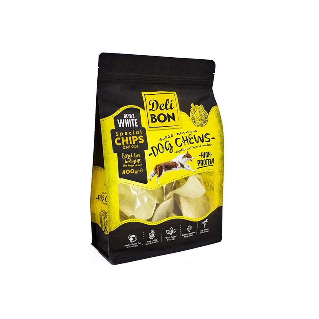 Delibon Naturel Skin Dog Chips Treat 400gr