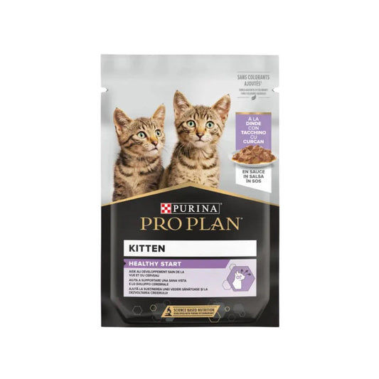 ProPlan Sos İçinde Hindili Yavru Yaş Kedi Maması 85gr