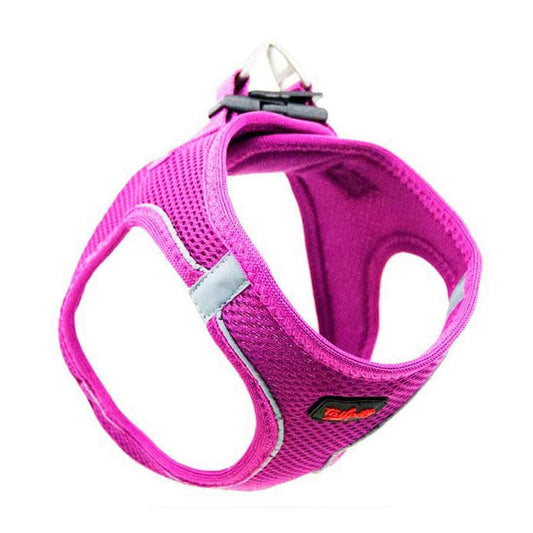 Tailpetz Air Mesh Dog Chest Harness - Black, Size 3XS