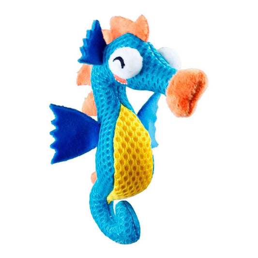 Gigwi Rubber Seahorse Cat Teething Toy