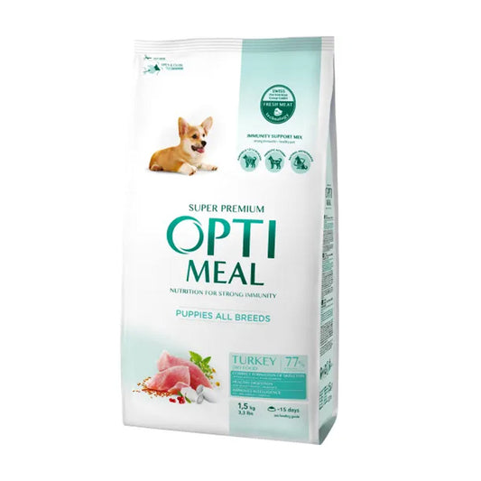 Optimeal Turkey Puppy Food 1.5kg