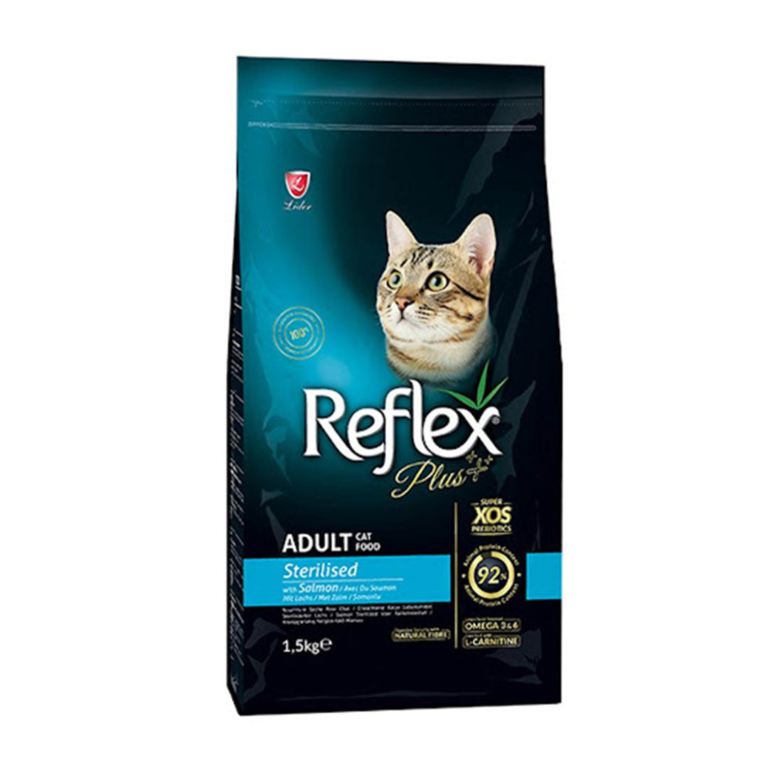 Reflex Plus Sterilised Salmon Cat Food 1.5kg