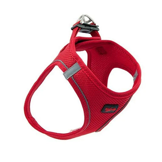 Tailpetz Red Step-In Dog Harness, Large Size (36x46-66 cm)