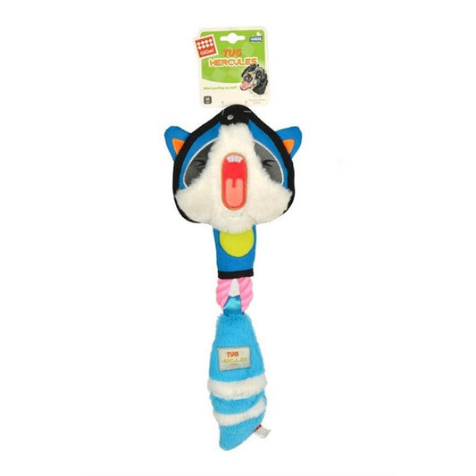 Gigwi Tug Hercules Peluş Rakun ve Diş İpli Köpek Oyuncağı