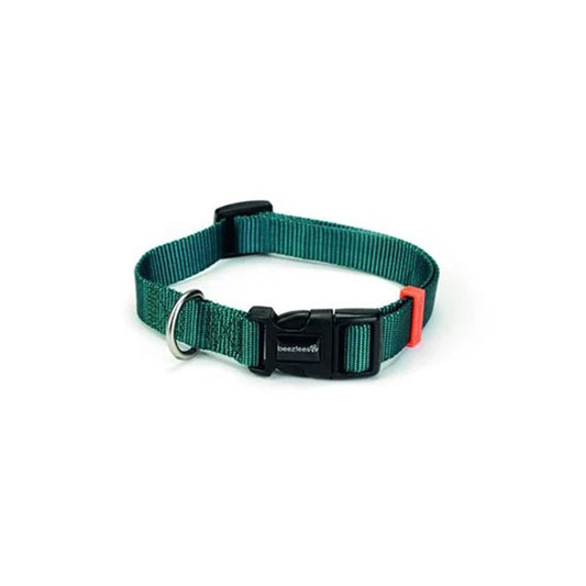 Beeztees Green Dog Collar 48-70cm