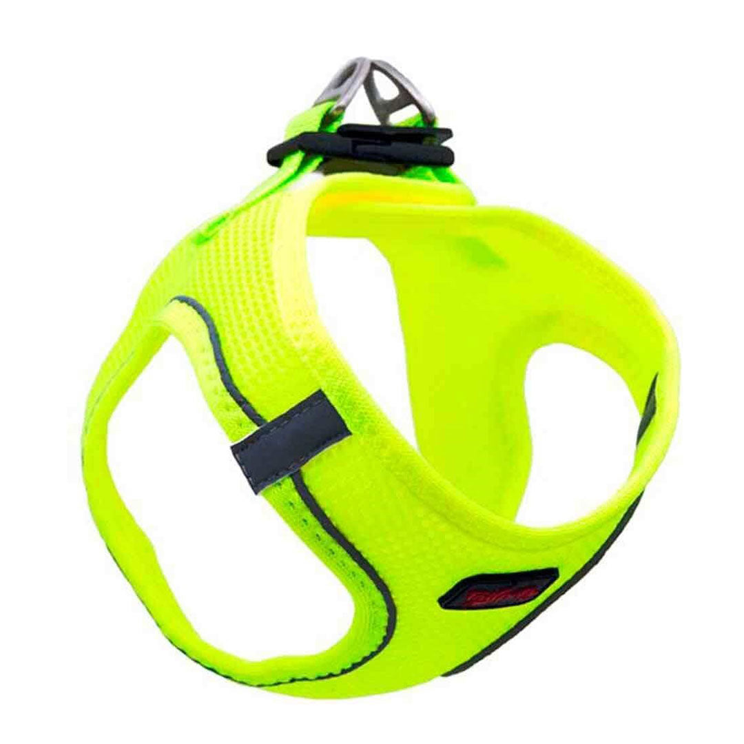 Tailpetz Neon Lime Air Mesh Dog Harness S