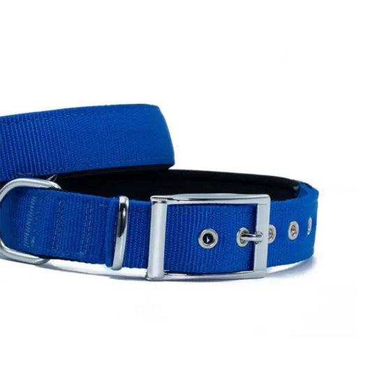 Doggie Elite Handmade Royal Blue Dog Collar 3x47-55cm