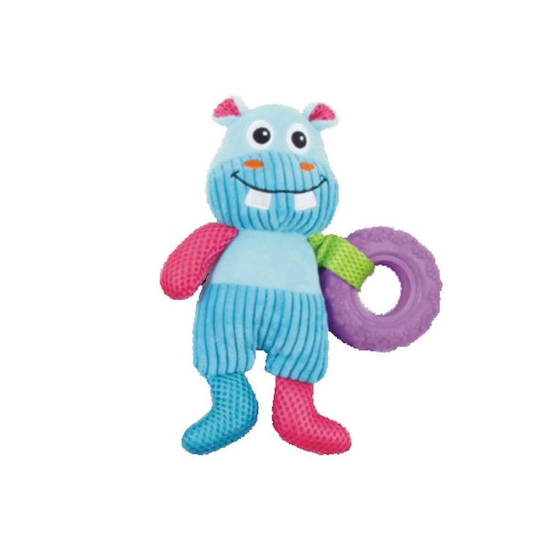 Pawise Vivid Life Peluş Swimming Hippo Köpek Oyuncağı