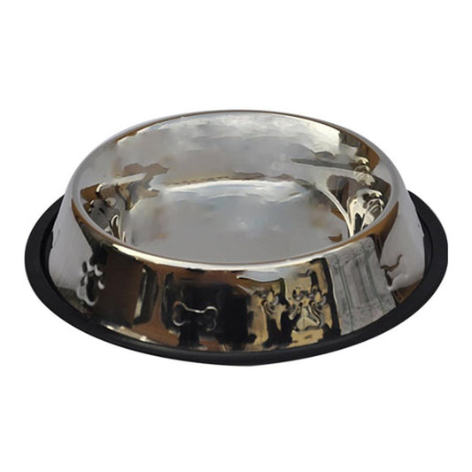 Zampa Kaymaz Tabanlı Kabartmalı Kedi ve Köpek Mama ve Su Kabı 700ml 24Oz