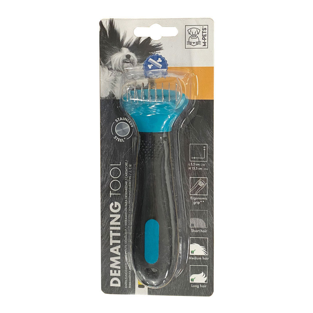 M-Pets Dematting Dog Pet Hair Tool 