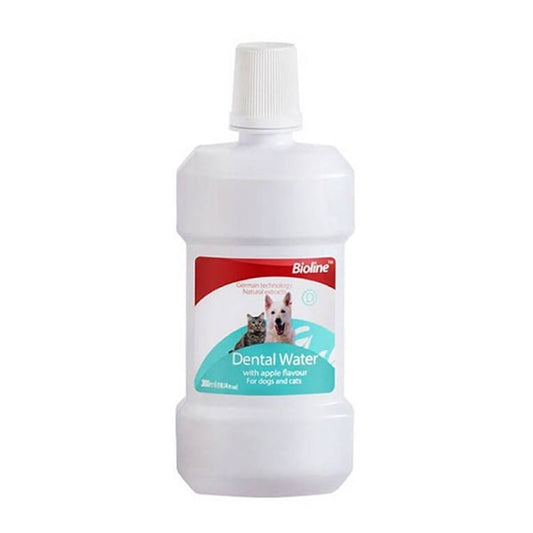 Bioline Dental Water With Apple flavour For Dogs & Cats 300 ml