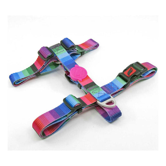 Tailpetz Wave H-tipi Desenli Köpek Göğüs Tasması Large