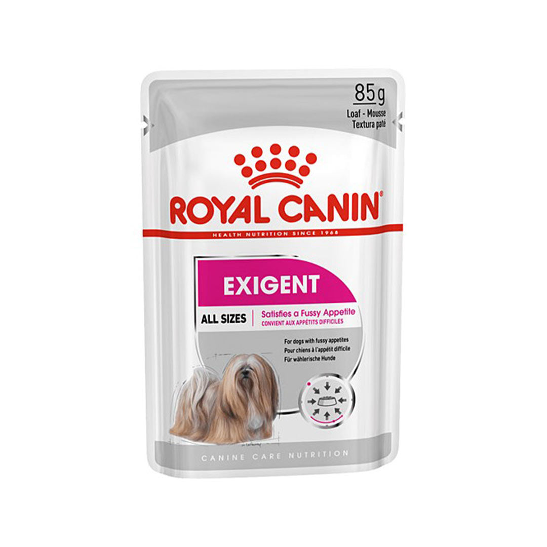 رویال کنین CCn Exigent Selective Adult Wet Dog Food 85 Gr